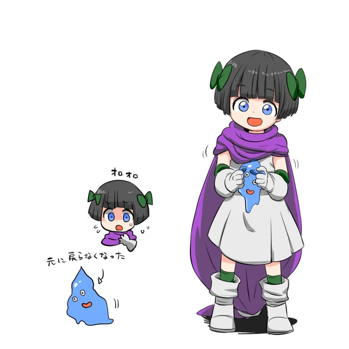 フローラとデボラとルドマンが母親の場合の髪色です 