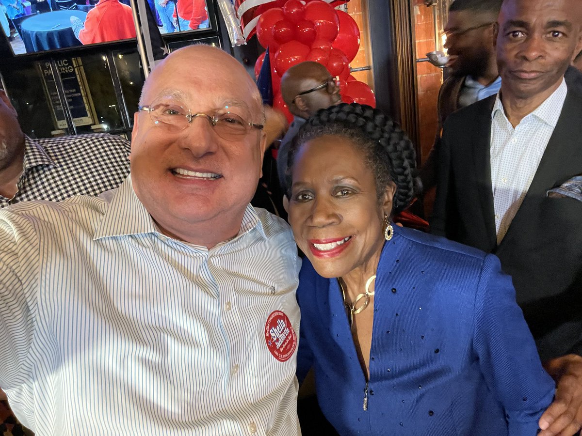 GilbertGarciatx's tweet photo. (1/2) Thrilled to whoop up the crowd for Congresswoman Sheila Jackson Lee at her Election Watch party. Everyone came out to support her receiving 60% of the vote including Commissioner Rodney Ellis and his wife Licia Green Ellis, Activist Olivia Julianna, Rep Jolanda Jones and- https://t.co/ExxX5Yg0u3