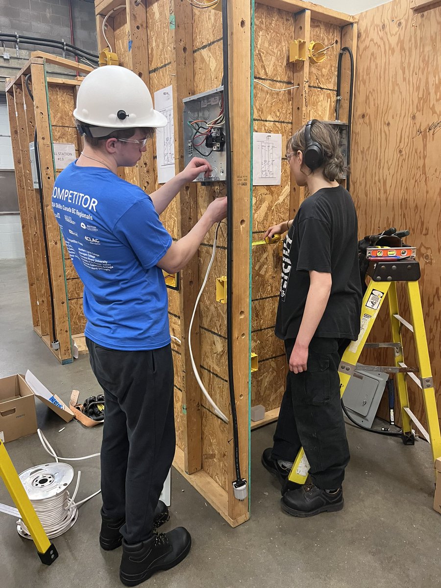 SD61 Career Programs (@sd61careers) on Twitter photo We are so proud of all of our <a href="/sd61schools/">Greater Victoria School District</a> students who competed at <a href="/camosun/">Camosun College</a> in the <a href="/SkillsBC/">Skills Canada BC</a> <a href="/Skills_Canada/">Skills Canada</a> Regionals!
Today, we had students competing in Piping, Cabinet Making, Electrical, and Public speaking!
You made us proud!
#sd61learn We are so proud of all of our <a href="/sd61schools/">Greater Victoria School District</a> students who competed at <a href="/camosun/">Camosun College</a> in the <a href="/SkillsBC/">Skills Canada BC</a> <a href="/Skills_Canada/">Skills Canada</a> Regionals!
Today, we had students competing in Piping, Cabinet Making, Electrical, and Public speaking!
You made us proud!
#sd61learn