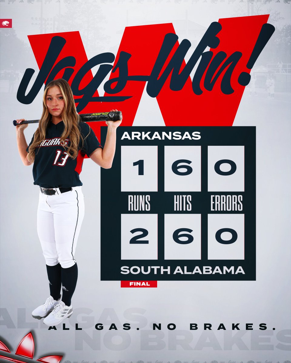 Lackie does it again!!! The senior retires the final 8 batters she faces and gets a KL to end the game! Two games on tap for tomorrow as we take on Nebraska and Arkansas! #AllGasNoBrakes