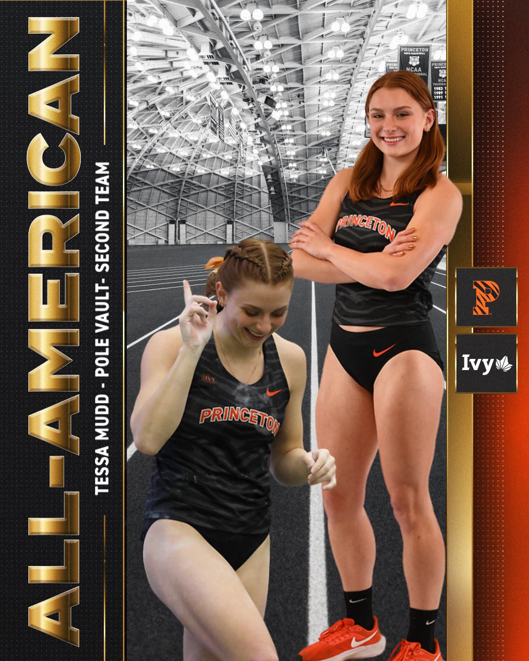 Princeton Track/XC on X: &ldquo;Tessa Mudd ➖ All-American 🔥⚡️ The 