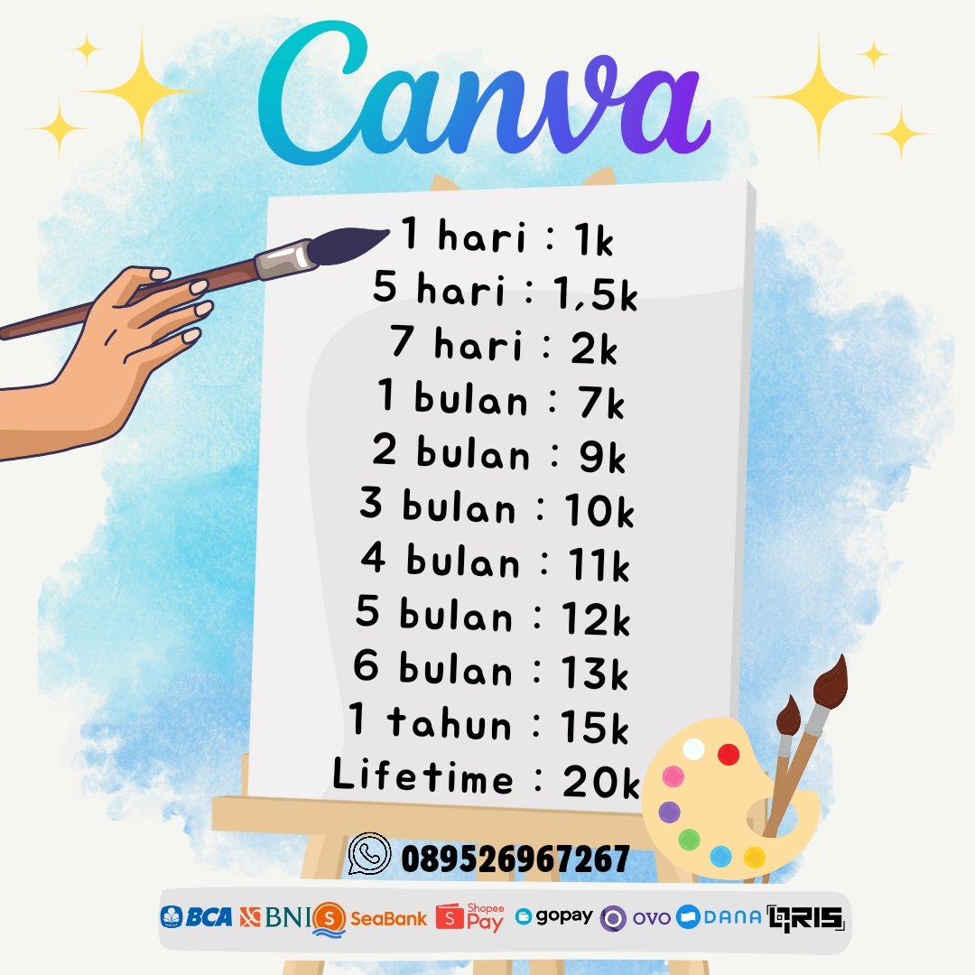 akuu adaa canpa nyaa cayanggg ☎️ bit.ly/WA-anyaa
📨2300+ testi
💸all e-wallet, BCA, SEABANK, BNI, &amp; Qris