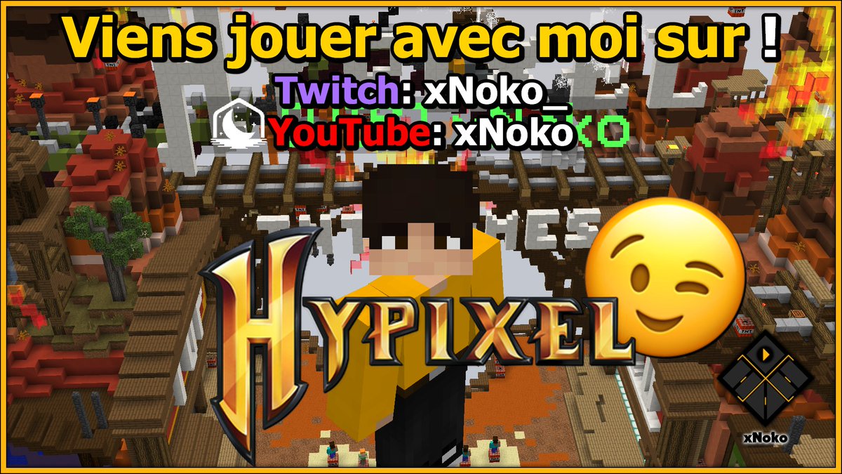 xNoko_'s tweet photo. ⚔️Viens en direct jouer avec moi sur Hypixel ! Ou viens simplement discuter de tout avec moi !⚔️👋😉

🔴🌟>> https://t.co/cgiEDttgTm <<🌟🔴

☝️ ☝️ ☝️

#BlockFront #Hypixel #minecraftpvp #MC #PVP #Stream #YouTuber #youtubeur #youtubeqc #youtubefr #youtube https://t.co/LASSHlXokS