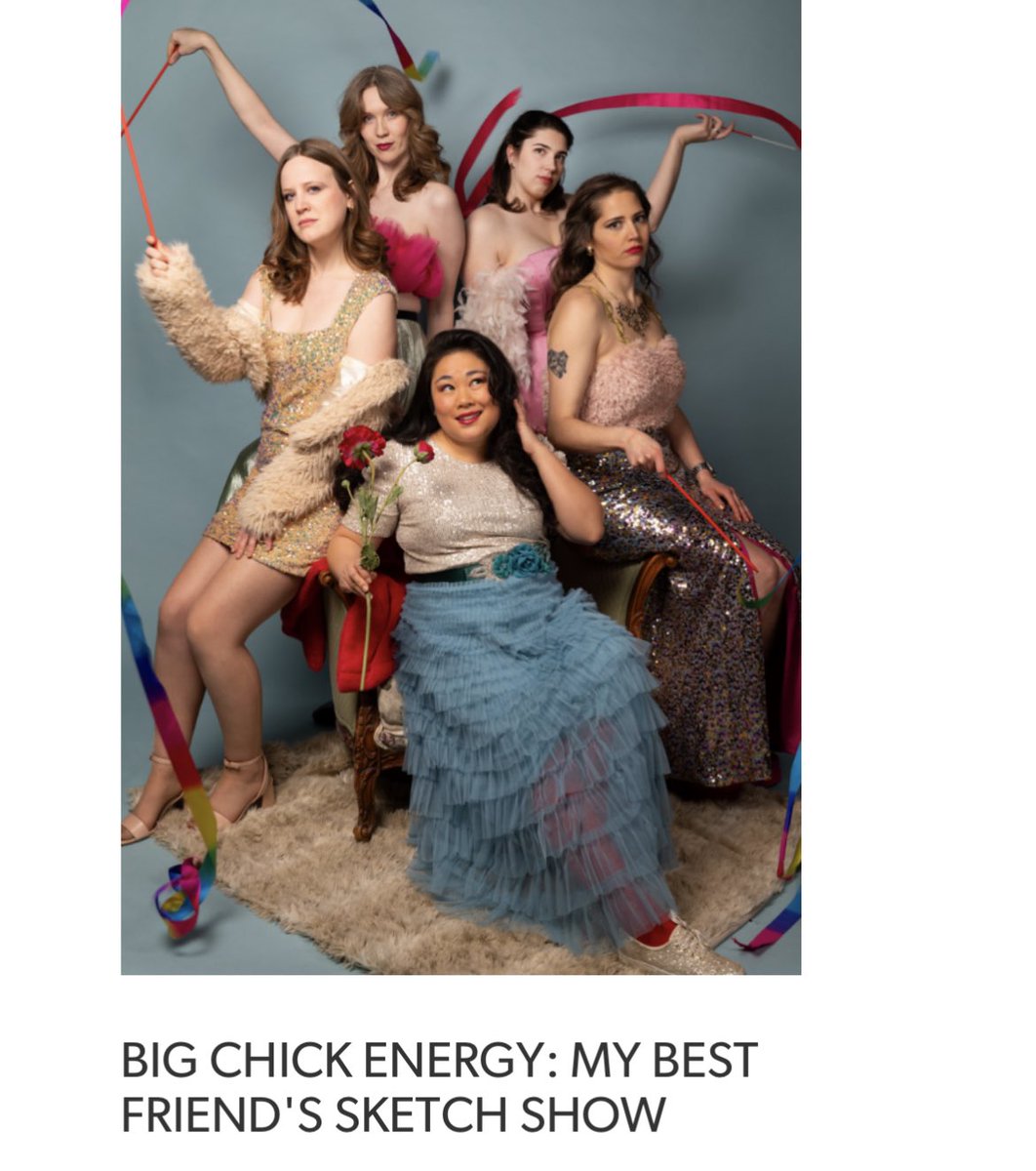 TeenainToronto's tweet image. Tonight is the third night of @TOsketchfest &amp;amp; this evening I saw Big Chick Energy of Toronto &amp;amp; The Foundation of New York at the Theatre Centre. Both were very funny 😂 … the Chicks had big energy &amp;amp; The Foundation adapted their sketches for a Canadian audience 🇨🇦
#tosketchfest