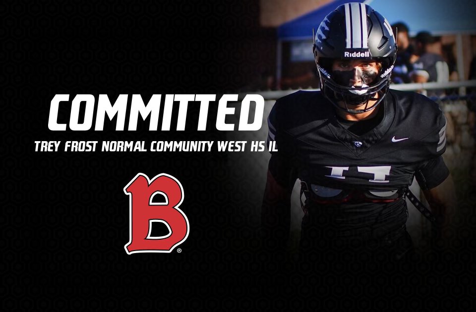 As one door closes, another will open. It’s time to go!! ❤️🤍<a href="/NCWHS_Football/">Normal West Football</a> <a href="/BenUFootball/">Benedictine Football</a> @CoachLandoBenU <a href="/CoachSchradesBU/">Coach Schroeder</a> #Committed