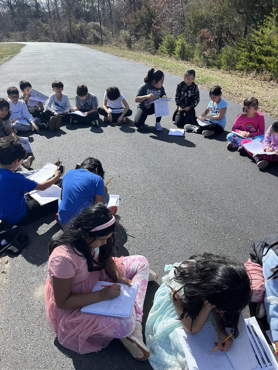 Today <a href="/CardinalRidgeES/">Cardinal Ridge ES</a> we got outside to learn about the types of clouds! ☁️