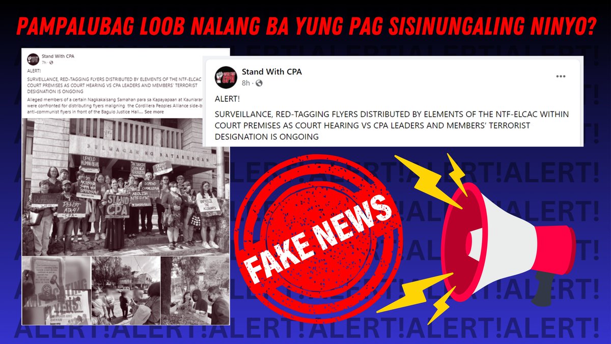 forpeace_oneph's tweet photo. Itigil na ang pag sisinungaling! 😤
"There is no need to lie when you have nothing to hide"

#teroristahindiaktibista
#StopTheLiesAndDeception
#notoplayingvictim https://t.co/G9yJHvLOty
