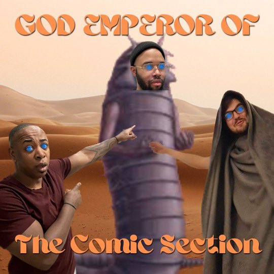 THE SLEEPER HAS AWAKENED!!!
Issue 268 is wrapped and ready for Monday and you KNOW we’re bringing the SPICE on this one!

#DuneMovie #dune #TheComicSectionPodcast #thecomicsection #podcast #comics #nerd #geek #popculture #popculturepodcast #comicpodcast #nerdpodcast #geekpodcast
