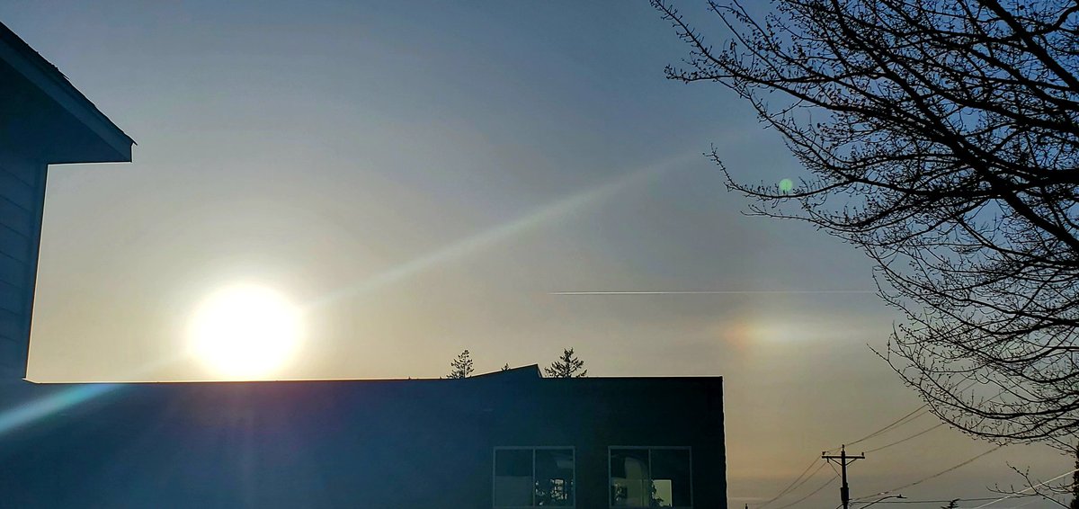 chriscabe3's tweet image. #sundog #greshamOR #orwx @JoshCozartWx @KelleyKOIN @NatashaKOIN6 🌞☀️