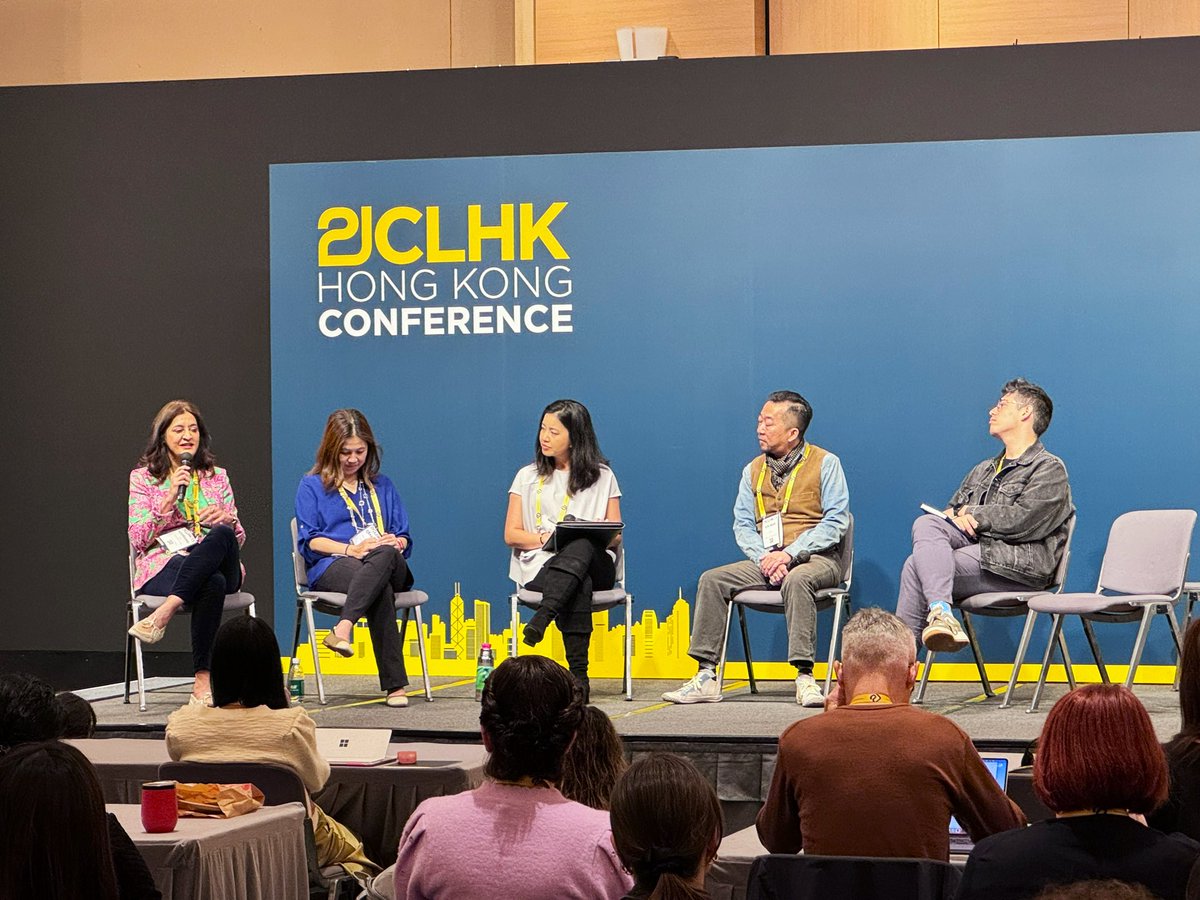 What a perfect way to start day 2! Super relevant and timely panel discussion on “Transforming Education: Unveiling the Why, What, and How.” #21clhk #21clhk15 @teresattung @K_Munden @watnunu