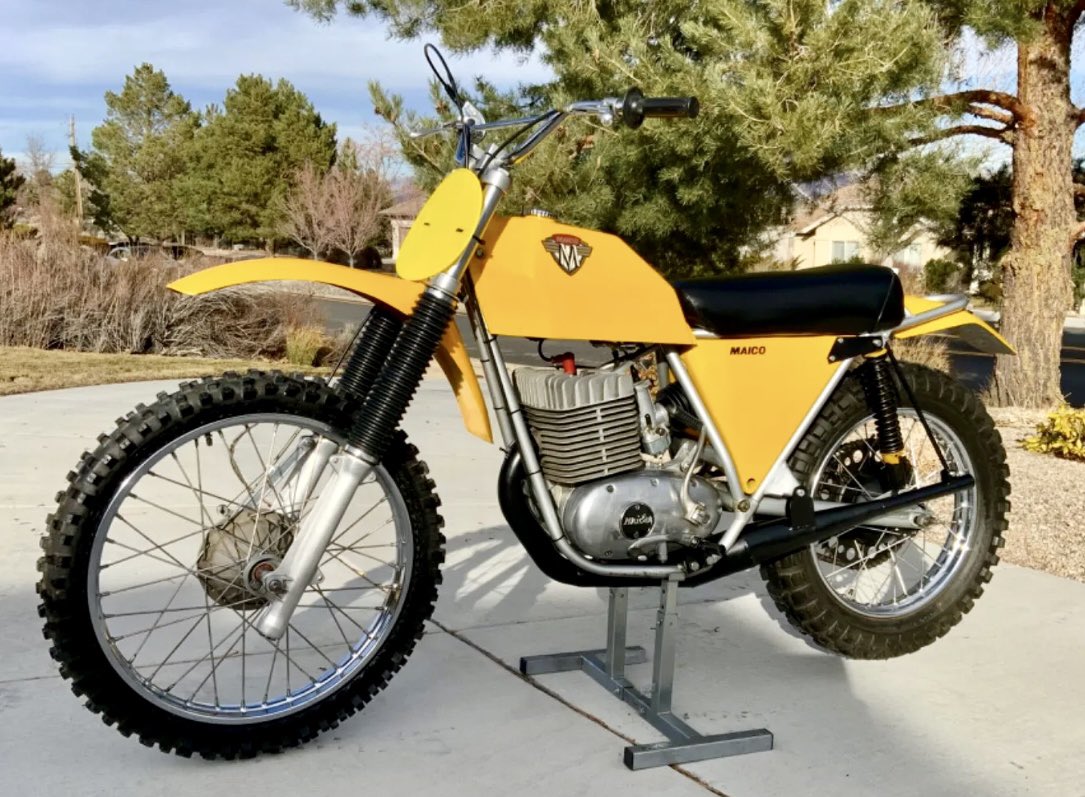 motodude511's tweet image. 1972 Maico MC250 🇩🇪
#maico #vintagemotocross