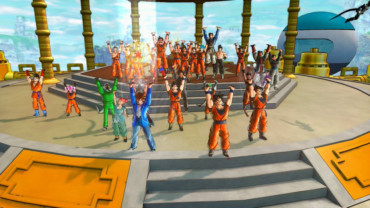 anzu361_'s tweet photo. La Comunidad de dragon ball xenoverse 2 hace homenaje a akira toriyama 🙌 https://t.co/OaY7xSWhYX