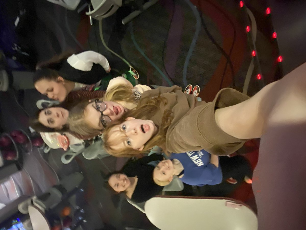 When it snows, we bowl 🎳