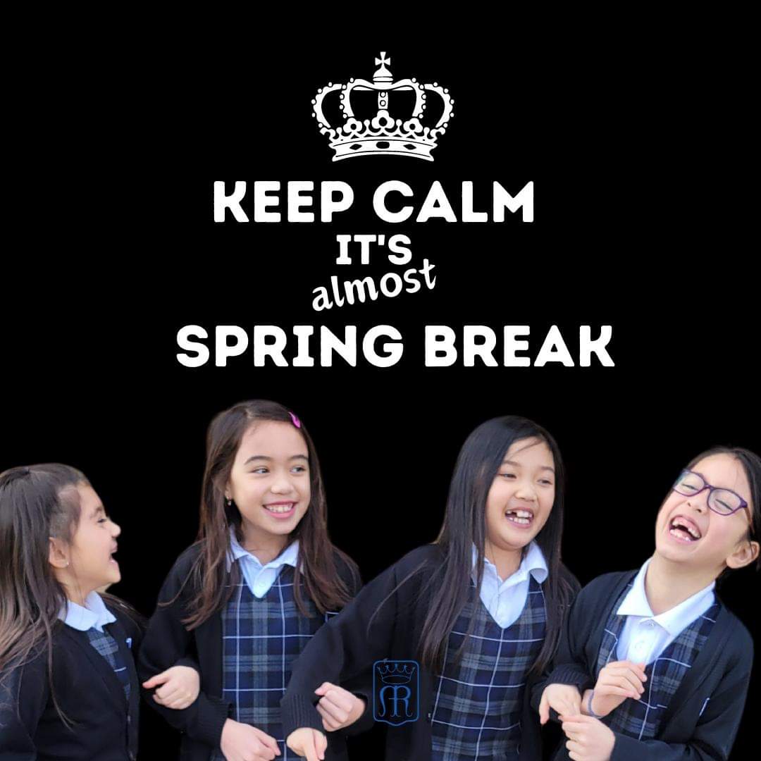 Let the countdown begin....
Keep calm, we're almost there!
We want to wish our IC Delta Families a very fun, happy, and safe Spring Break!!
Make lots of memories!

#icdeltaschool #icdeltastudents #icdeltalife #friendship #catholic #CISVA #elementary #deltabc #surreybc #vancouver