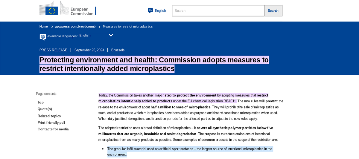 3G ⚽️ PITCHES: HEALTH RISKS, ENVIRONMENTAL DAMAGE tweet media
