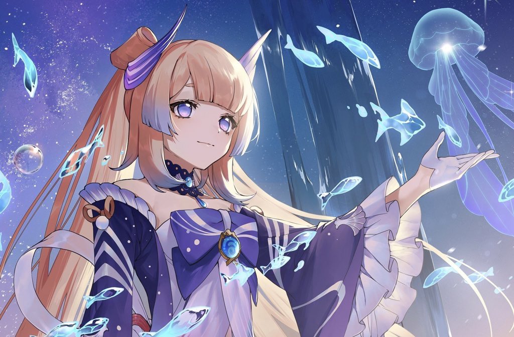 DAILYKOKOMII's tweet photo. she is the definition of mermaid princess 🪼🐚 https://t.co/TsgA3f8dsa