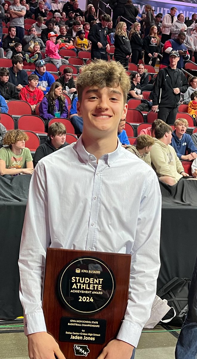 Congratulations Jaden Jones!  Tremendous Honor 👏