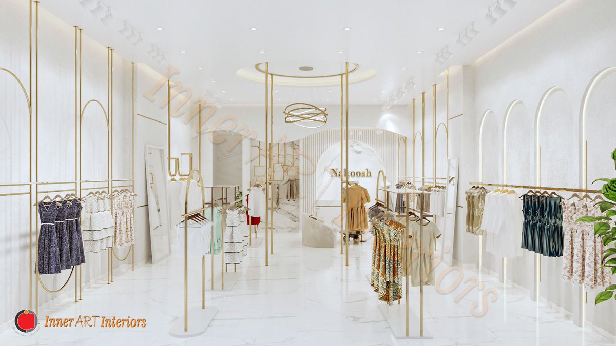 innerart786's tweet photo. Inner Art Interiors’s another masterpiece NAKOOSH boutique showcasing refined charm at Dolmen Mall Lahore…
Delicately enhanced effortlessly combining features of both style and simplicity..!!

Contact us | +92 333 4444422
https://t.co/KwwOiOeLa8 

#Nakoosh #interiordesign https://t.co/pCmWSumRtI
