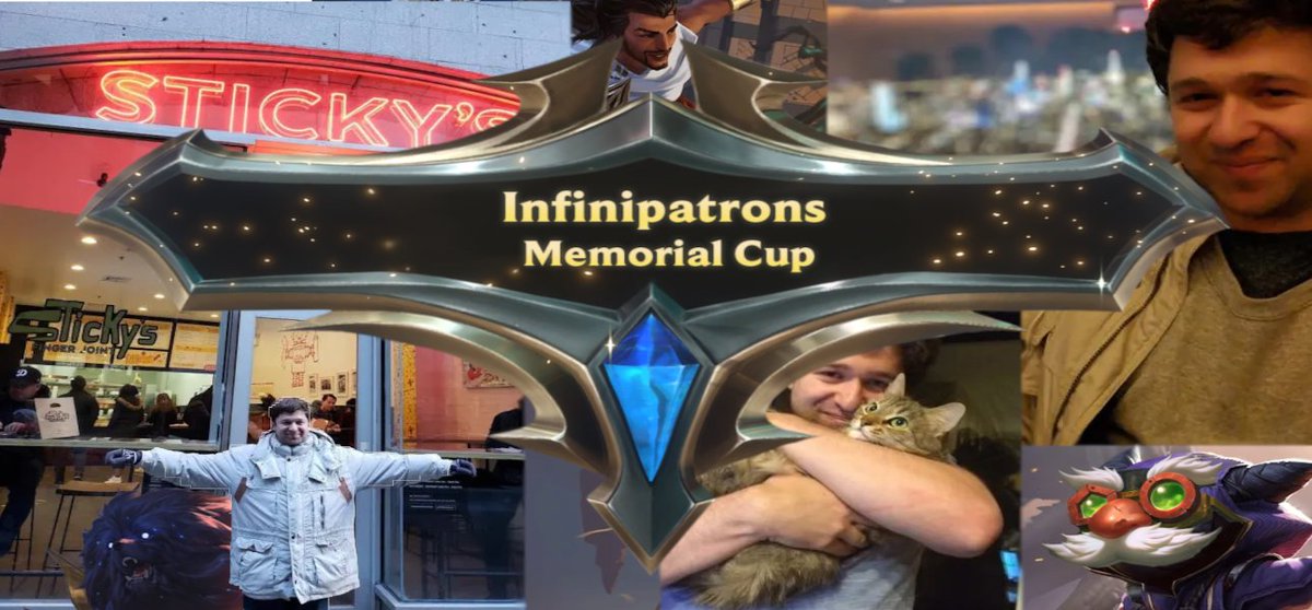 hey everyone, tomorrow at 11 am est the infinipatrons memorial LoR tournament will be happening, please come out and play to celebrate the memory of our good friend in this game he loved, link below, retweets appreciated