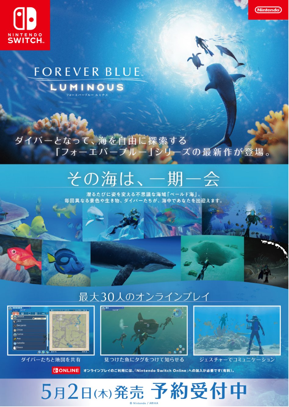 フォーエバーブルー　ルミナス フォーエバーブルー ルミナス | Nintendo Switch | 任天堂