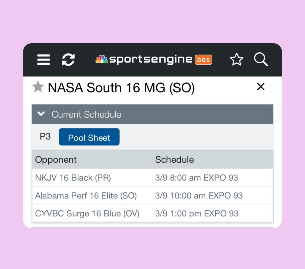 kategordonvb's tweet photo. Bluegrass Schedule TOMORROW! @NASAVBplays @NASAVB https://t.co/WHrk8OhVLW