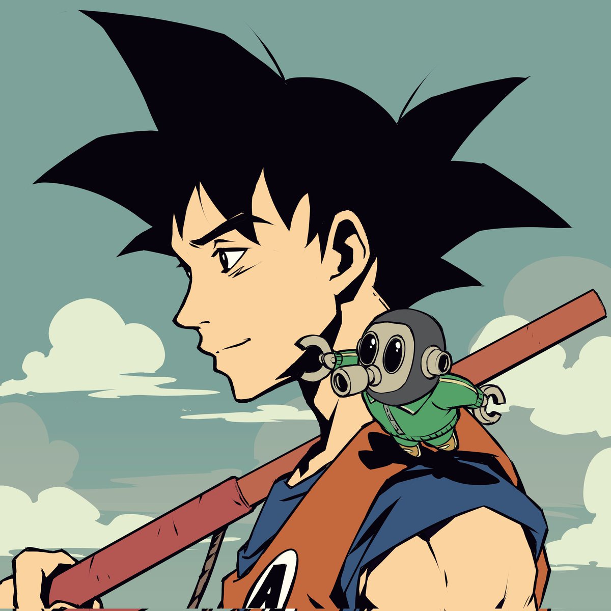 <a href="/Azuki/">Azuki</a> &amp; <a href="/BEANZOfficial/">BEANZ</a>. Tribute on this style for AKIRA Toriyama 🙏