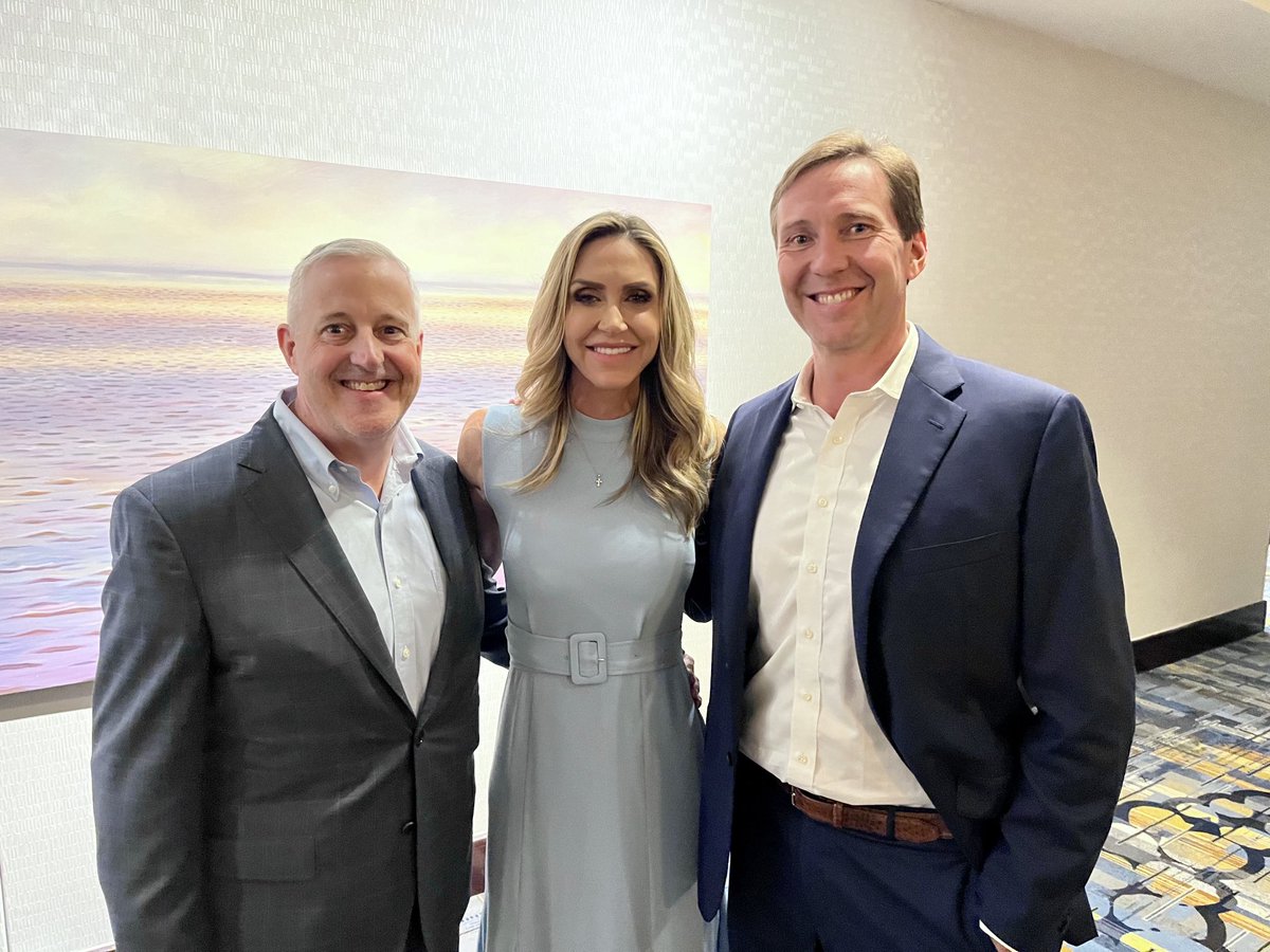 .@chairmanwhatley and ⁦@LaraLeaTrump⁩ - great to be with you. Let’s win and SAVE THIS REPUBLIC!