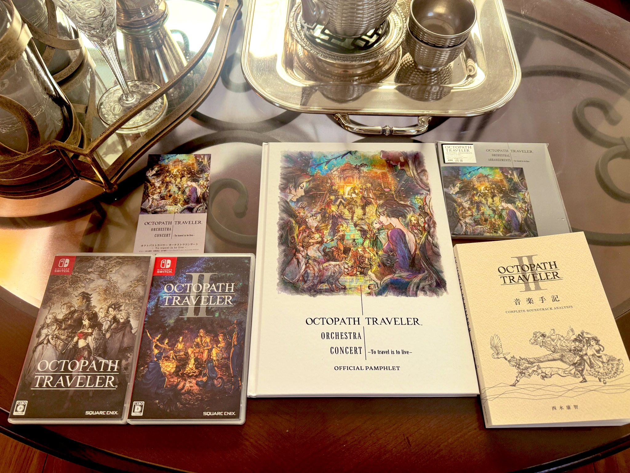 注目 OCTOPATH TRAVELER コンサートパンフレットと音楽手記