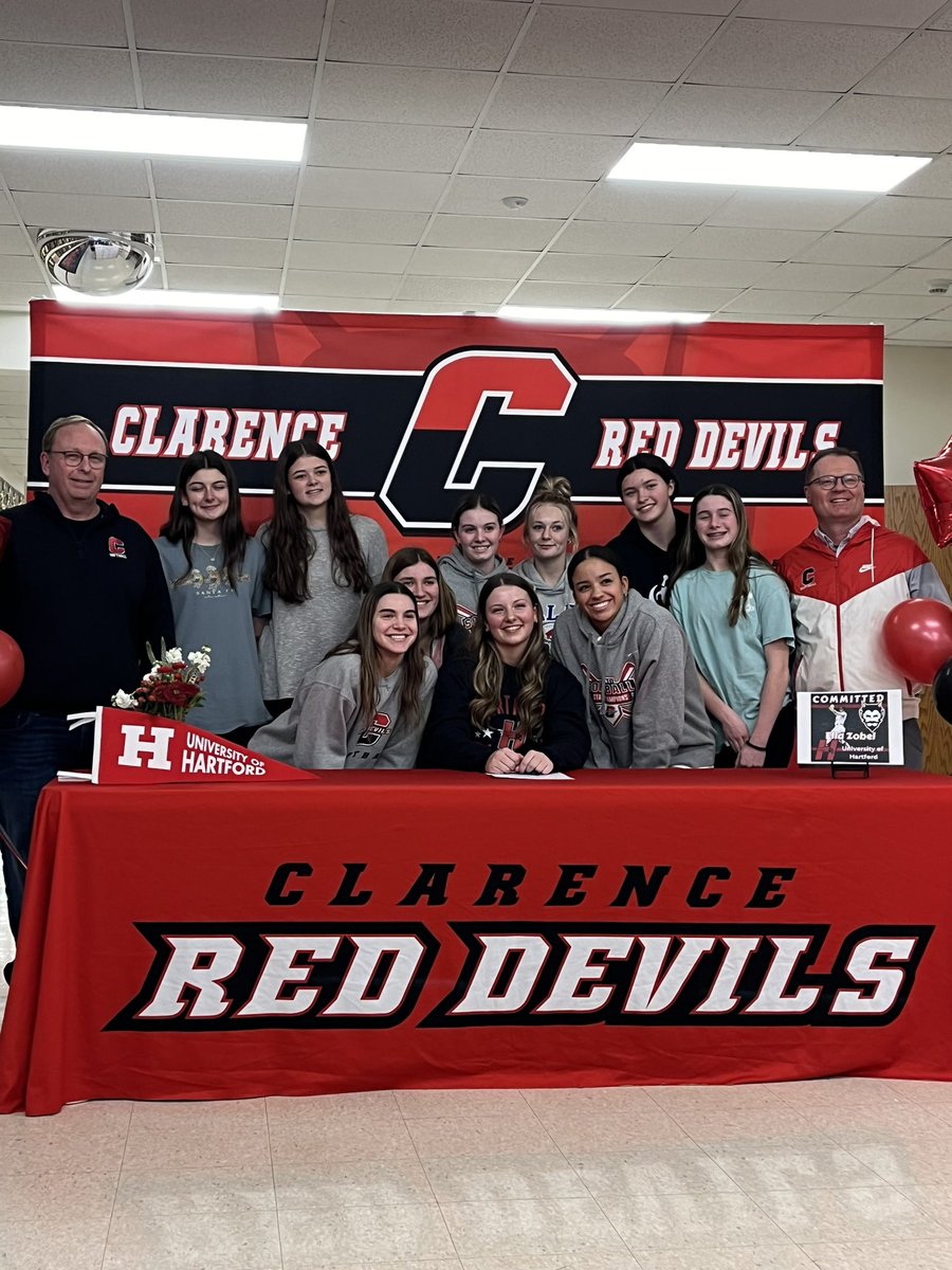 Congrats Ella! Your Red Devils are happy for you!! Hartford is getting a great player. #HartfordHawks