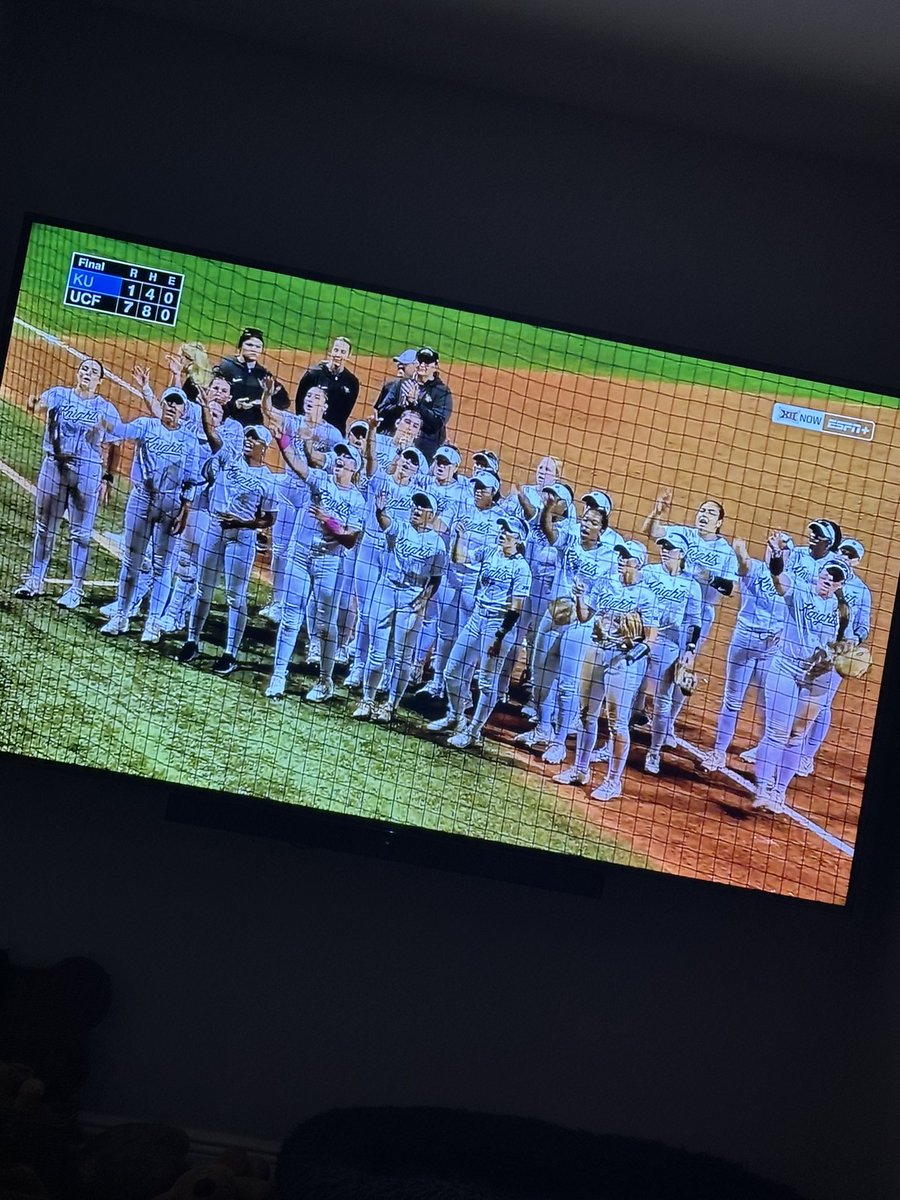 LFG 🔥🔥🔥<a href="/CoachBallMalone/">Cindy Ball-Malone</a> <a href="/UCF_Softball/">UCF Softball</a> with their first Big XII WIN!!!