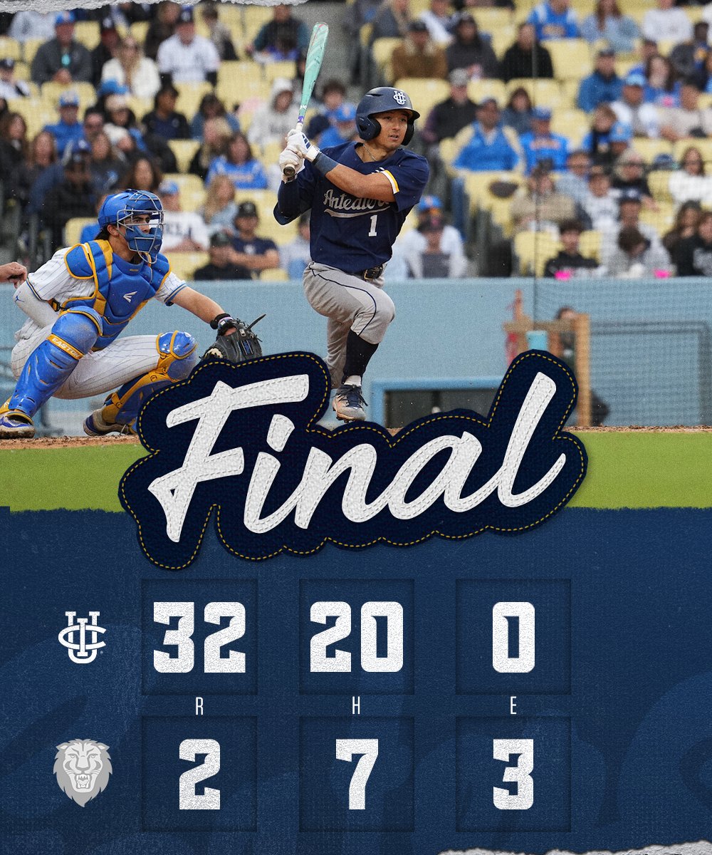 We've got another game to play...

32 runs, a new UCI record. Jo Oyama, the first 'Eater cycle since 1981. Oyama and Call each with 8-RBI days to tie the school record

'Eaters are 12-0 and play Fresno State again in an hour #EatersGottaEat