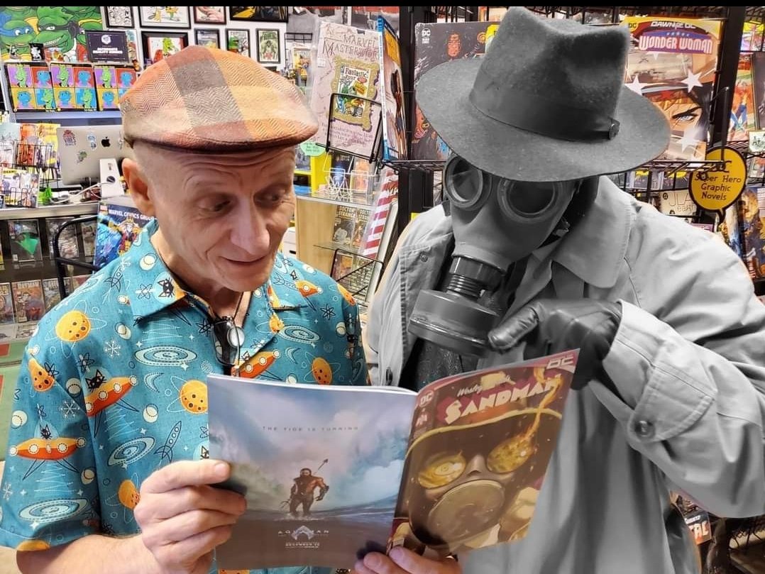 KitKindred's tweet photo. Countdown to Wesley Dodds: The Sandman issue 6 going on sale next week.
Pictures from issue 2 @rileyrossmo1 @comics_reality @robertvenditti https://t.co/maJHBZYIP3