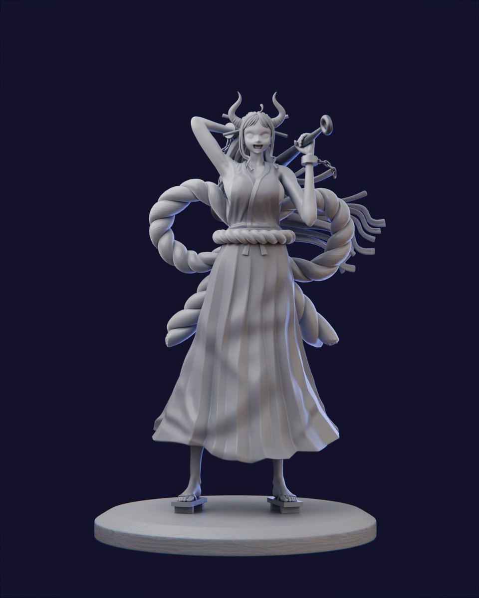 Jonathan_EvanD's tweet photo. Clay Shots of my Yamato from One Piece fan art
. 
For more, check out: 
Instagram: https://t.co/ziQYXDpi1U
Artstation:  https://t.co/PjkDPjZDtG
. 
#3dart #zbrush #b3d #animegirl #Collectibles #figure #fanart https://t.co/kSedPXJsPB