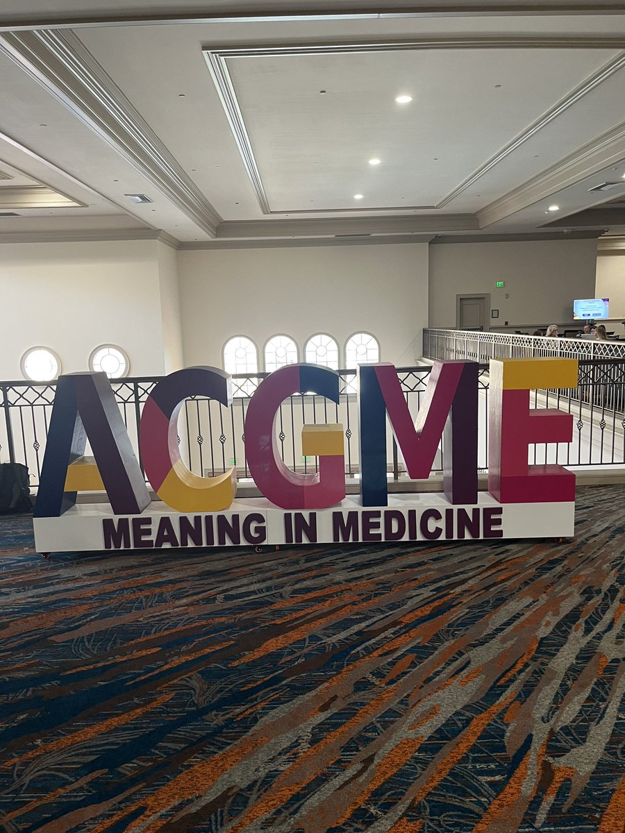 Day 2 of #ACGME2024 featured a chance to network with members of the CRCR and other Back to Bedside awardees one last time. To paraphrase the Chair, for changes in GME we need to make sure our voices(the stakeholders) are heard! Thank you to @acgme for this lovely opportunity.