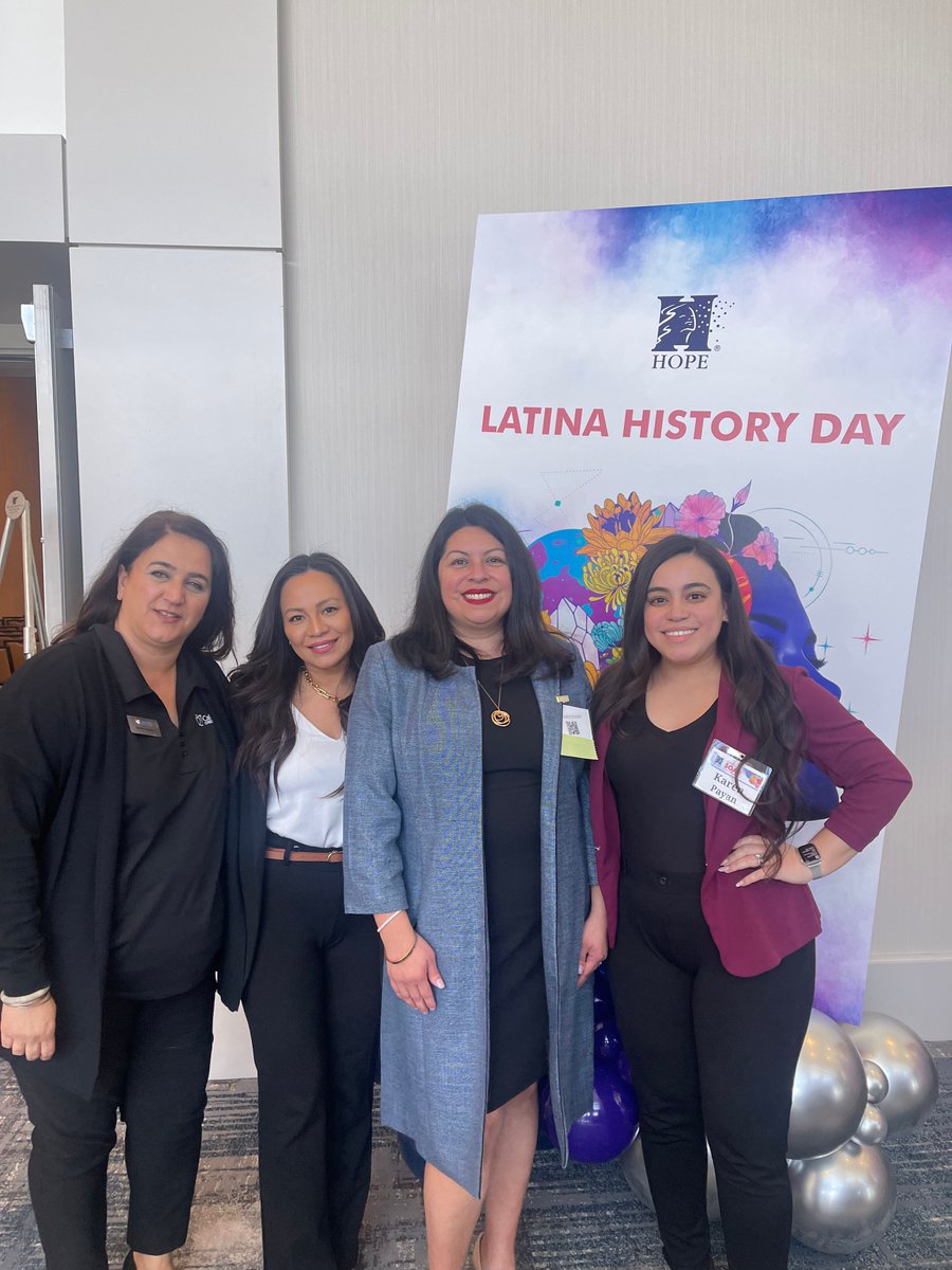 Today, GLAEF Pres., Kerry Franco took the stage at @hopelatinas Latina History Day event. She participated in a panel alongside an exceptional group of women to explore the intersection of education equity & mental health. What a fantastic way to celebrate #InternationalWomensDay