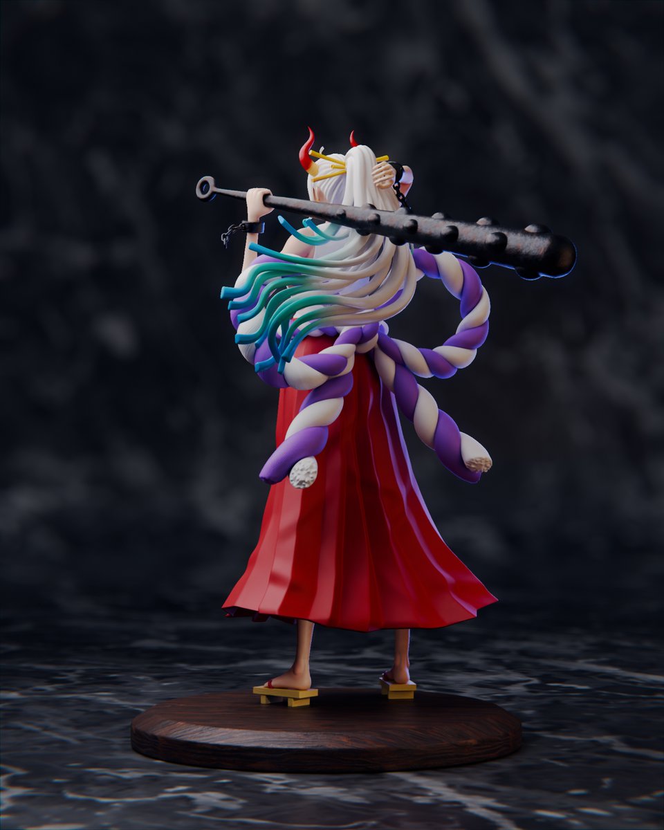 Jonathan_EvanD's tweet photo. Yamato from the legendary series, "One Piece"
A fan art to commemorate the year of dragon 🐉
Made with Blender and Zbrush

For more, check out:
Instagram: https://t.co/ziQYXDpi1U
Artstation:  https://t.co/PjkDPjZDtG

#3dart #zbrush #b3d #animegirl #Collectibles #figure #fanart https://t.co/koL6faviNh