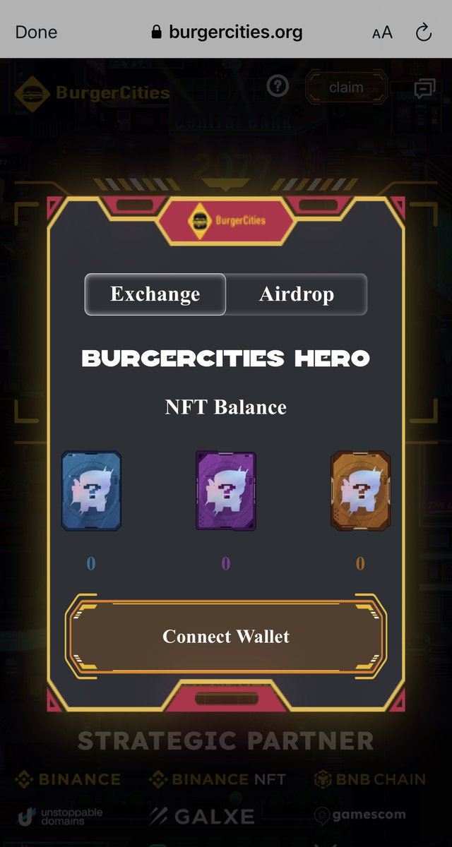 Cryptoworld8888's tweet image. @megaheropro #Megahero Possibility new partnership with @burger_cities ?