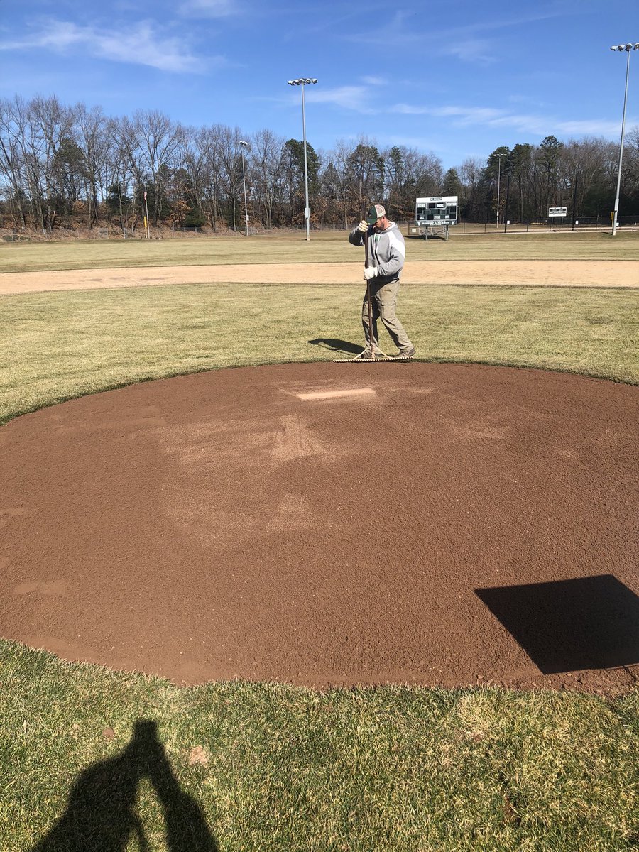 ron dobosz (@doboszron) on Twitter photo Touched up Farrell field mound today. Installed fresh clay on pitching area, perfect 1” per 7’ slope. Compacted then added Dura edge, compacted and covered. Bring on spring! <a href="/DuraEdge/">DuraEdge Products</a> <a href="/ReadCustomSoils/">ReadCustomSoils</a> <a href="/wilbparkrec/">Wilbraham Parks & Rec</a> <a href="/FieldExperts/">SFMA</a> <a href="/NE_STMA/">NE-SFMA</a> Touched up Farrell field mound today. Installed fresh clay on pitching area, perfect 1” per 7’ slope. Compacted then added Dura edge, compacted and covered. Bring on spring! <a href="/DuraEdge/">DuraEdge Products</a> <a href="/ReadCustomSoils/">ReadCustomSoils</a> <a href="/wilbparkrec/">Wilbraham Parks & Rec</a> <a href="/FieldExperts/">SFMA</a> <a href="/NE_STMA/">NE-SFMA</a>