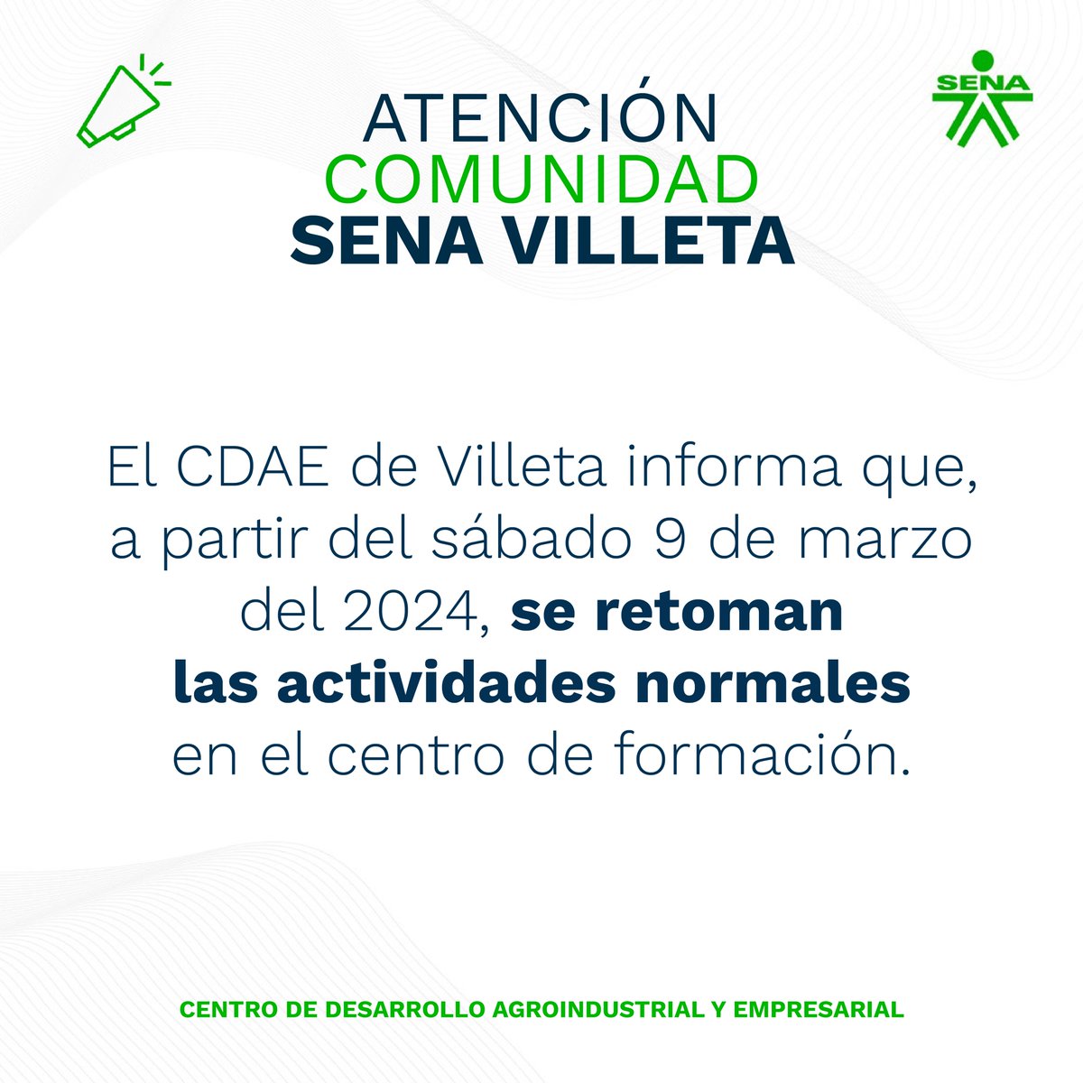 Centro de Desarrollo Agroindustrial y Empresarial tweet media