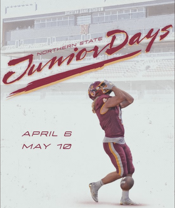 Thank you very much @CoachBono_ @NSUCoachSchmidt and @NSUWolves_FB for the invite! Very much appreciated! #GoWolves🐺