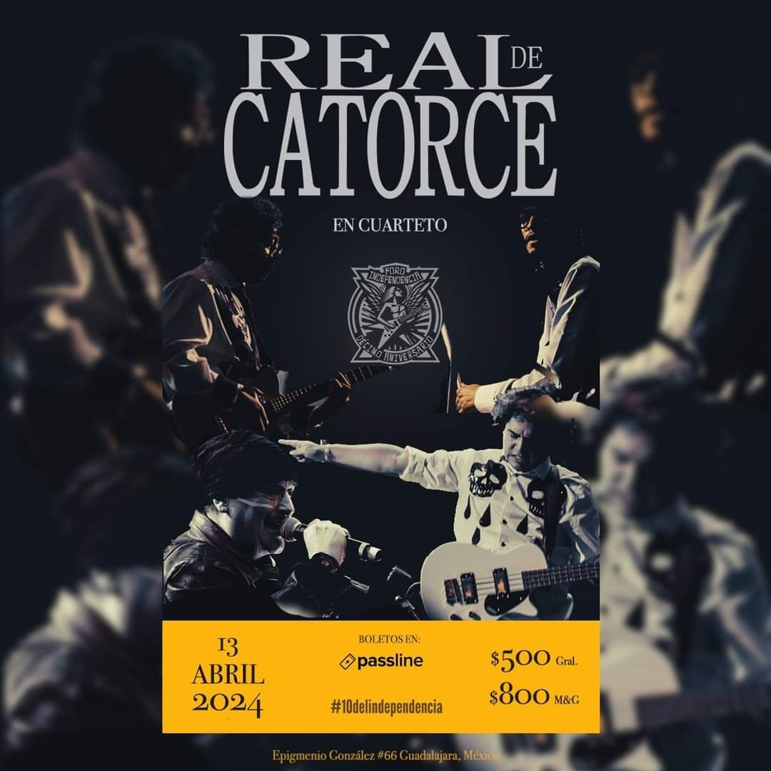 Banda tapatía: Regresamos a #Guadalajara ¡Cáele el 13 de abril al Foro Independencia. Boletos en <a href="/PasslineMexico/">Passline Mx</a> <a href="/CadenaRadioMx/">Cadena Radio México</a> <a href="/FotoRock21/">Fotorock21</a> <a href="/coordmusica/">Música Cultura UDG</a> <a href="/RadioUdeG/">Radio Universidad de Guadalajara</a> <a href="/culturagdl/">Cultura Guadalajara</a> <a href="/CoronaCapitalGD/">Corona Capital Guadalajara</a> <a href="/charrocanrolas/">Rock en Guadalajara</a> <a href="/Guadalajara/">Guadalajara</a> <a href="/NRadioudeg/">Noticias RadioUdeG</a> <a href="/JaliscoTV/">JaliscoTV</a> <a href="/CulturaJalisco/">Cultura Jalisco</a>