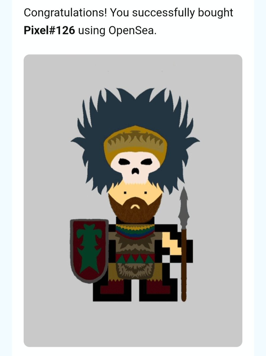 PlanetXNFTs's tweet image. 🤩🎊3X Bought from @pixelwars8

💐 Check out @pixelwars8

🏆 Raffle event 🥳 @PlanetXNFTs 
🎊 Check out Pinned Post to Participate 🥳🌞

#SupportingOurCommunity #supporteachothers 
#nfts #NFTCommunity #NFTNYC2024