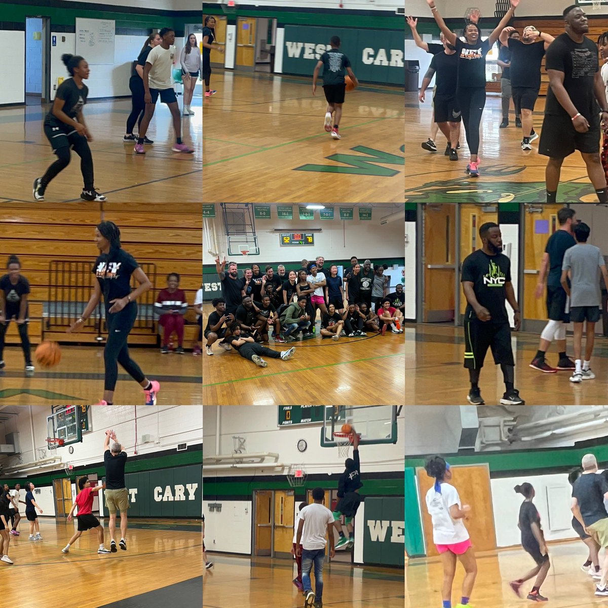 What a fun way to end the week w staff playing against students for bragging rights at our annual bball game🏀 Thank you to all who supported this event and for all the food donations that were made for our WCMS Food Pantry #wcmsheartwork2023 #wcmsathletics #wcmsmakeithappen2023
