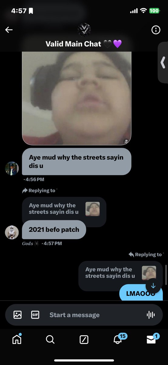 yo @godscreatlon stop talkin crazy about niggas with cancer you obese hippo