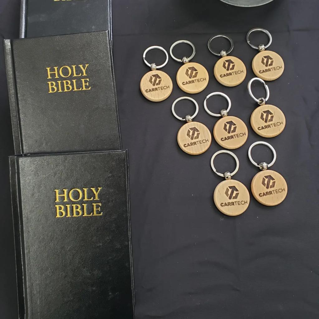 JDorsett80's tweet image. I was giving out free stuff at @carrtechsmart open day.

A boy carefully picked out a free car and saw we had Bibles. He took a Bible and handed me his car.

He was willing to give up his new wordly possession for a Bible!
I said he could have both, he was so thankful! #Blessed