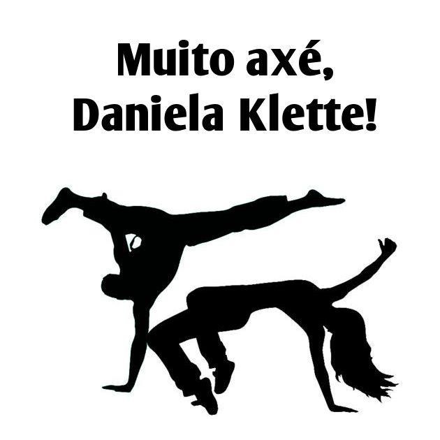 Muito axé, Daniela Klette!