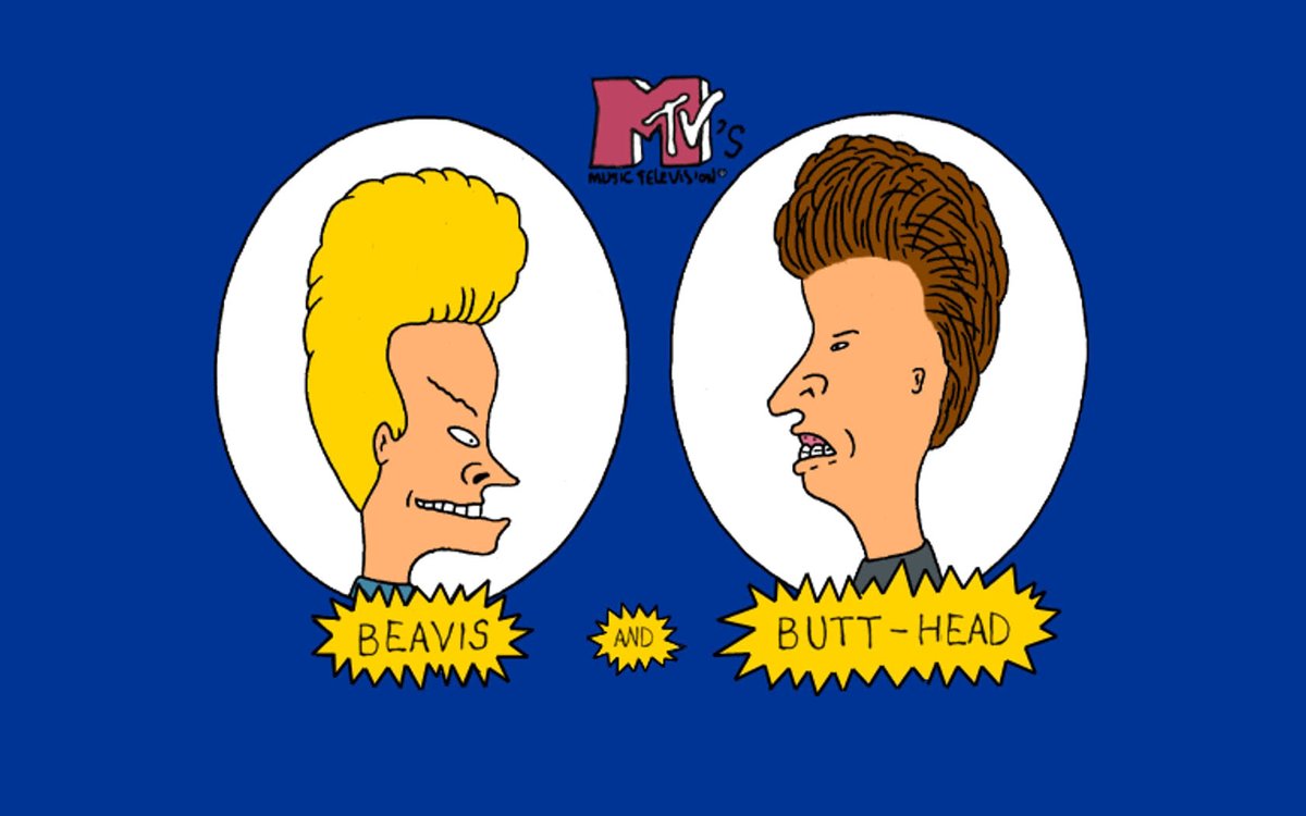 “Beavis and Butt-Head”, created by @MikeJudge, directed by Judge and Yvette Kaplan, and starring the voices of Judge, Tracy Grandstaff, Kristofor Brown, @DavidSpade, and @tobyhuss, premiered on @MTV today in 1993.
#BeavisandButtHead #MikeJudge #YvetteKaplan #MTV