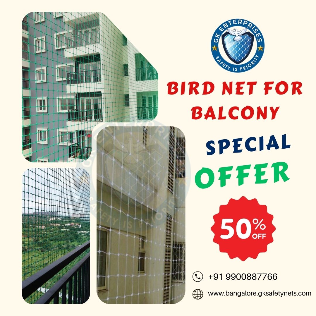GKSafetyNets's tweet image. Transform your balcony into a bird-free oasis with GK Safety Nets Bangalore! Our bird nets offer superior protection, ensuring peace and cleanliness. Enjoy your space without avian intrusions. Contact us today! #BirdNet #BalconyProtection #GKSafetyNets
bangalore.gksafetynets.com/anti-bird-nets…