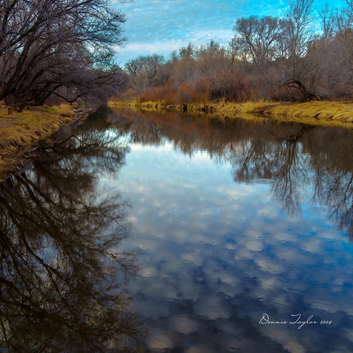 A pretty nice view from the banks of the #pecosriver in #pecosnewmexico #thingstosee #riverpictures #newmexico #nmdrive