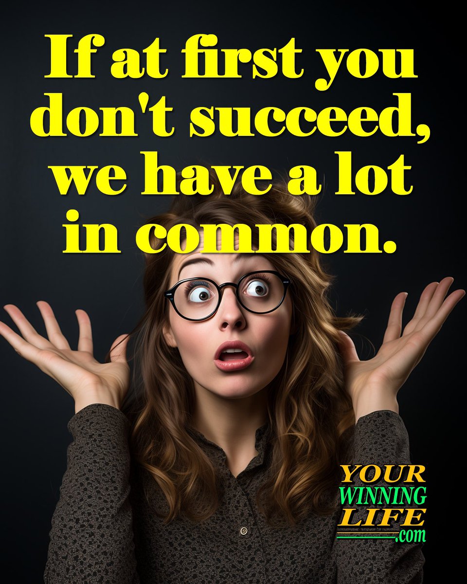yourwinninglife's tweet photo. Never give up. #laughs #funny https://t.co/dAMfkMqh7f